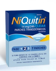 Niquitin Clear 14mg plasturi Pasul 2